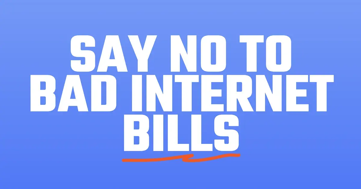 Bad Internet Bills