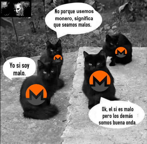 Los 4 gatos de monero en español