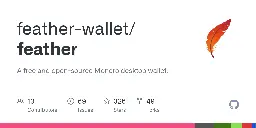 feather/SECURITY.md at master · feather-wallet/feather